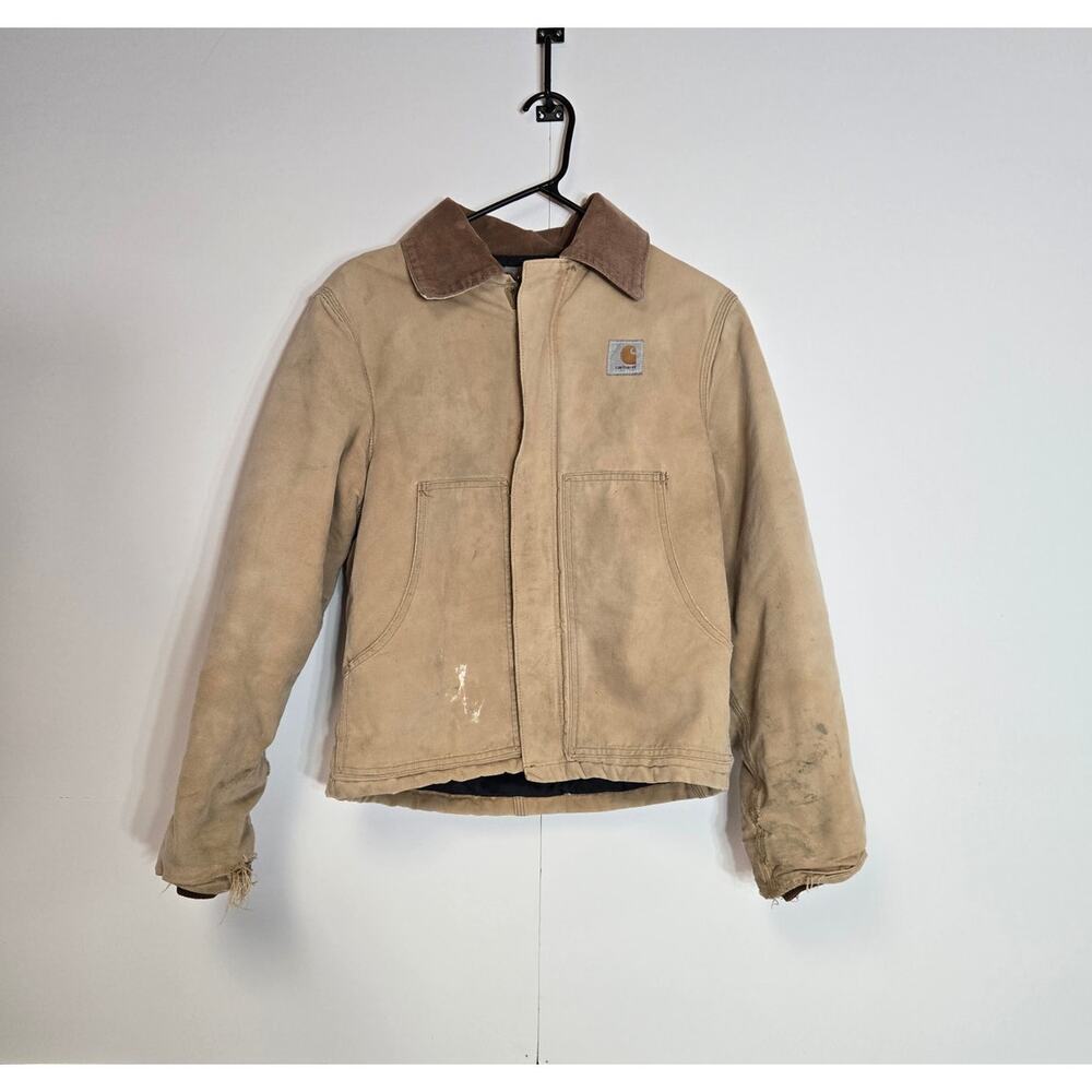 Carhartt Men's Vintage Quilted Lined Canvas Waist Coat